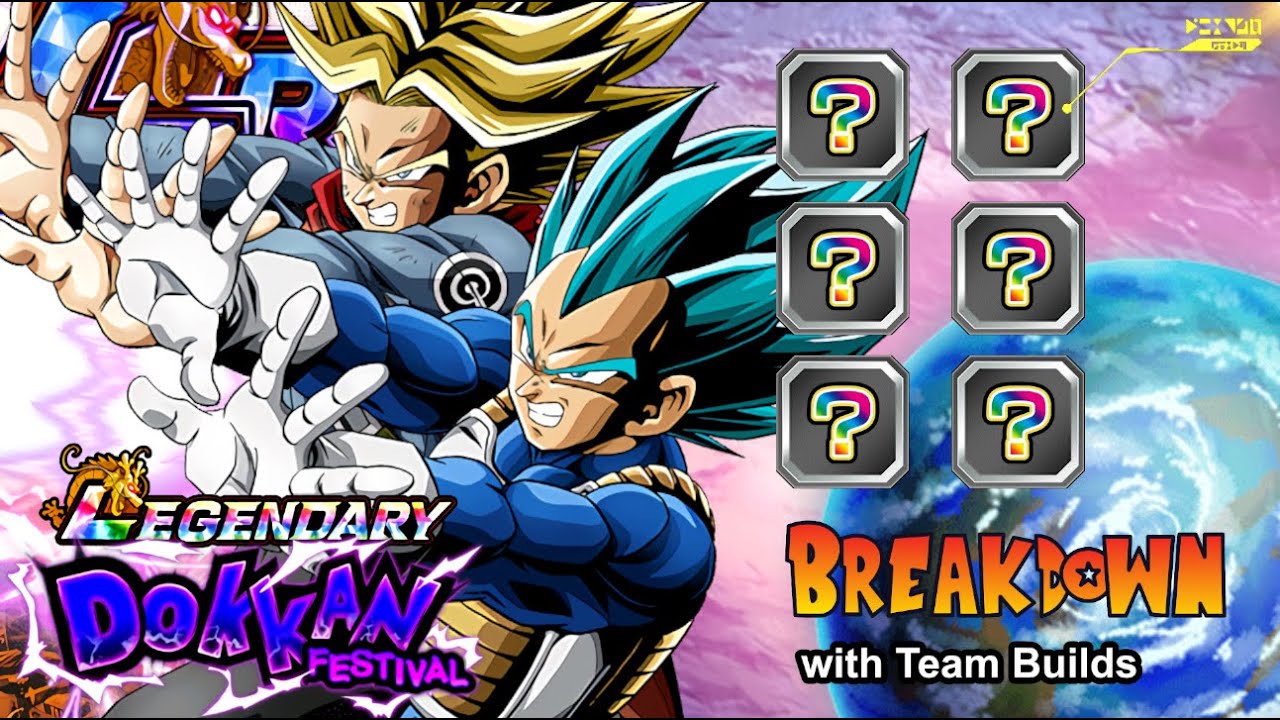*GLOBAL* LR GG TRUNKS & VEGETA Breakdown w. Team Builds Dragon Ball Z