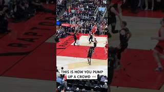 The crowd when Scottie pulled out that spin… 😳🤯😱