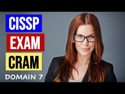 CISSP EXAM CRAM - DOMAIN 7 Security Operations (RETIRED! NEW VERSION IN DESCRIPTION) Episode cover