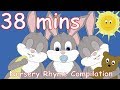 Sleeping Bunnies! And lots more Nursery Rhymes! 38 minutes!