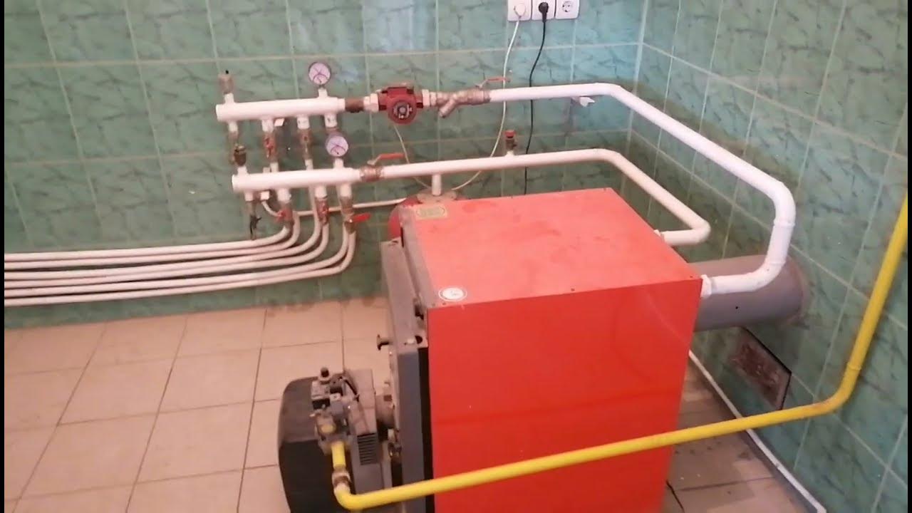 Wester line wsg 6 чертеж Ретро котел ACV N3 c горелкой Wester Line WSG-6 - YouTube