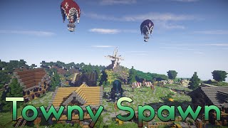 Minecraft - Towny / Survival Spawn Map | [1.7 - 1.12] [FREE DOWNLOAD]