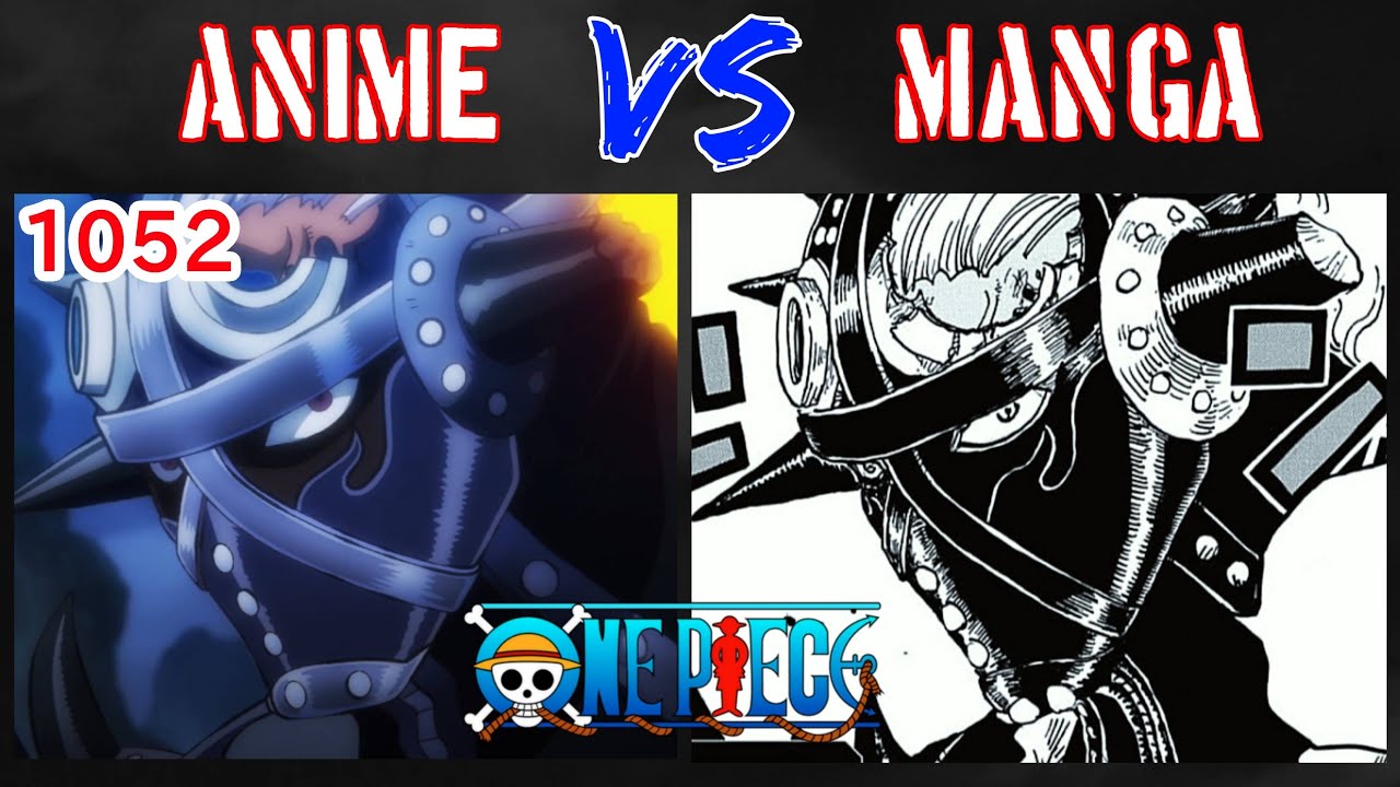 Anime VS Manga | ワンピース - One Piece Episode 1052 - YouTube