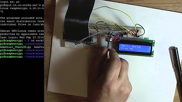 Raspberry Pi - LCD Chracter Display