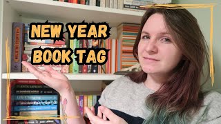 New Year Book Tag | life goals, channel goals, reading goals :)