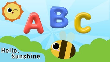ABC Alphabet Song | 3D Letters | Learn the ABC