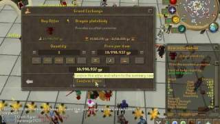 runescape buying my dragon platebody