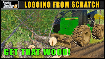 Great Production Day! - Logging From Scratch 83 - Farming Simulator 2019 - FDR Logging