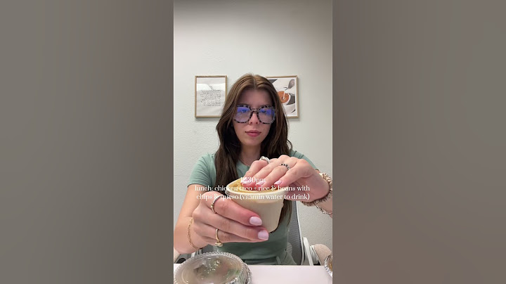 What I eat in a day at work 🤍