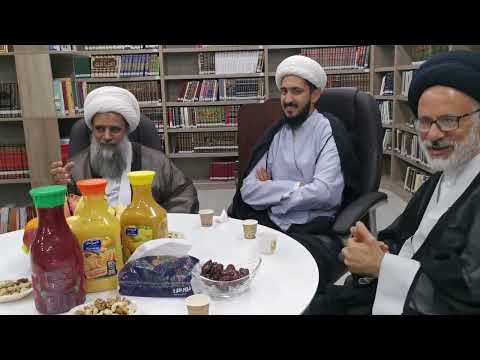 زيارة سماحة آية الله الشيخ عبدالكريم الحائري ١٤٤٣ ٤ ٢٩ه