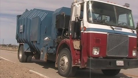 Classic WhiteGMC Amrep Side Loader, CR&R