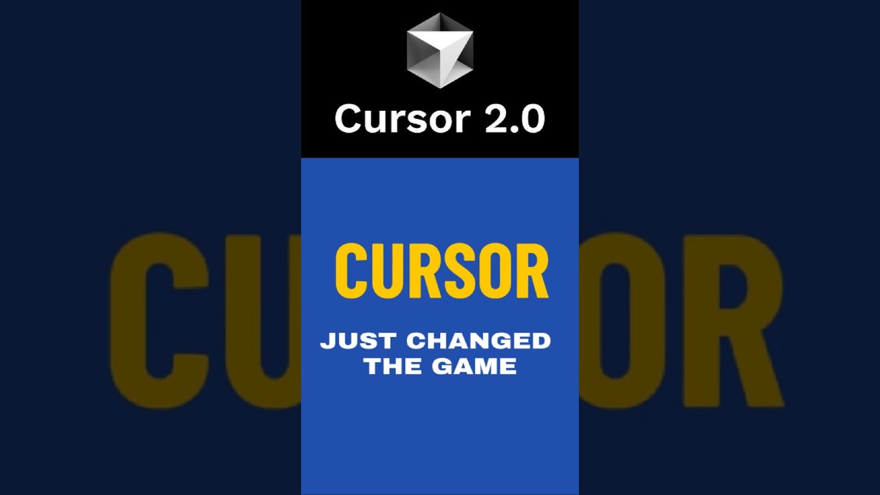 Cursor IDE 2.0 Just Changed the game (Composer Model + 8 Agents!) 