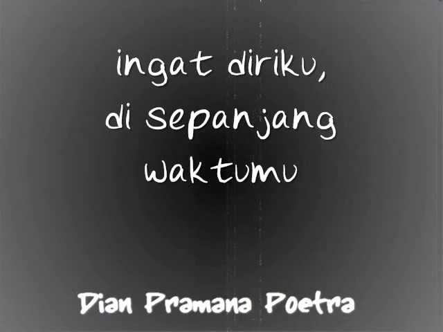 demi cintaku by Dian Pramana Poetra (Lyric) class=