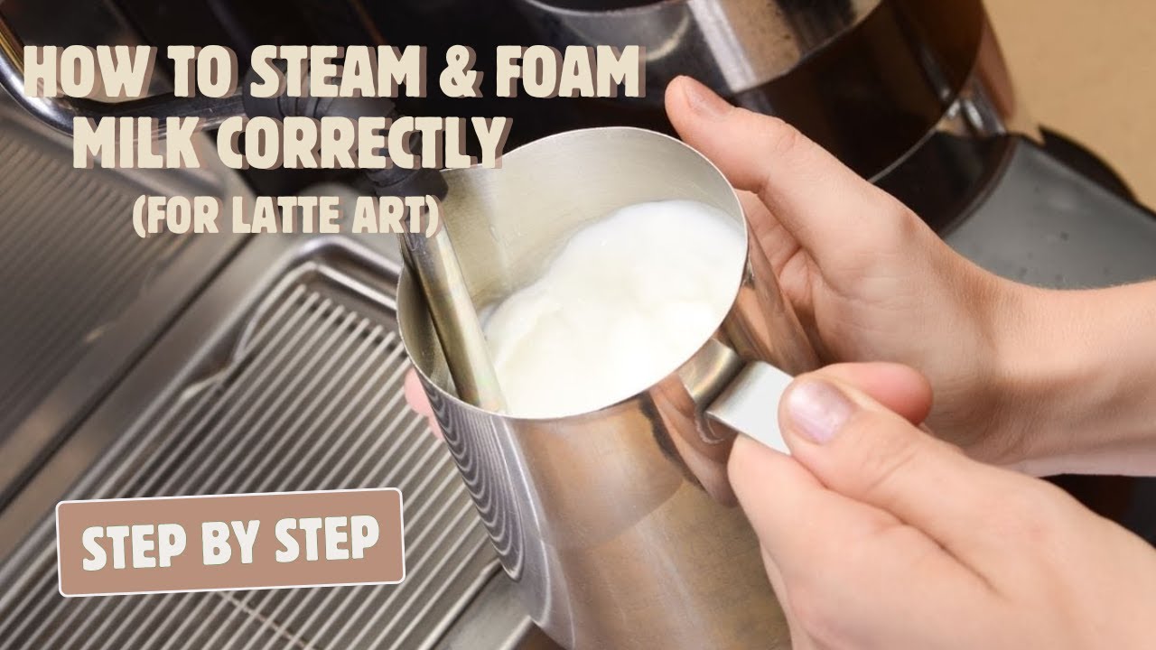 How to Steam & Froth Milk Like a Barista | Semi-Automatic Coffee Machine Tutorial | Beginner’s Guide