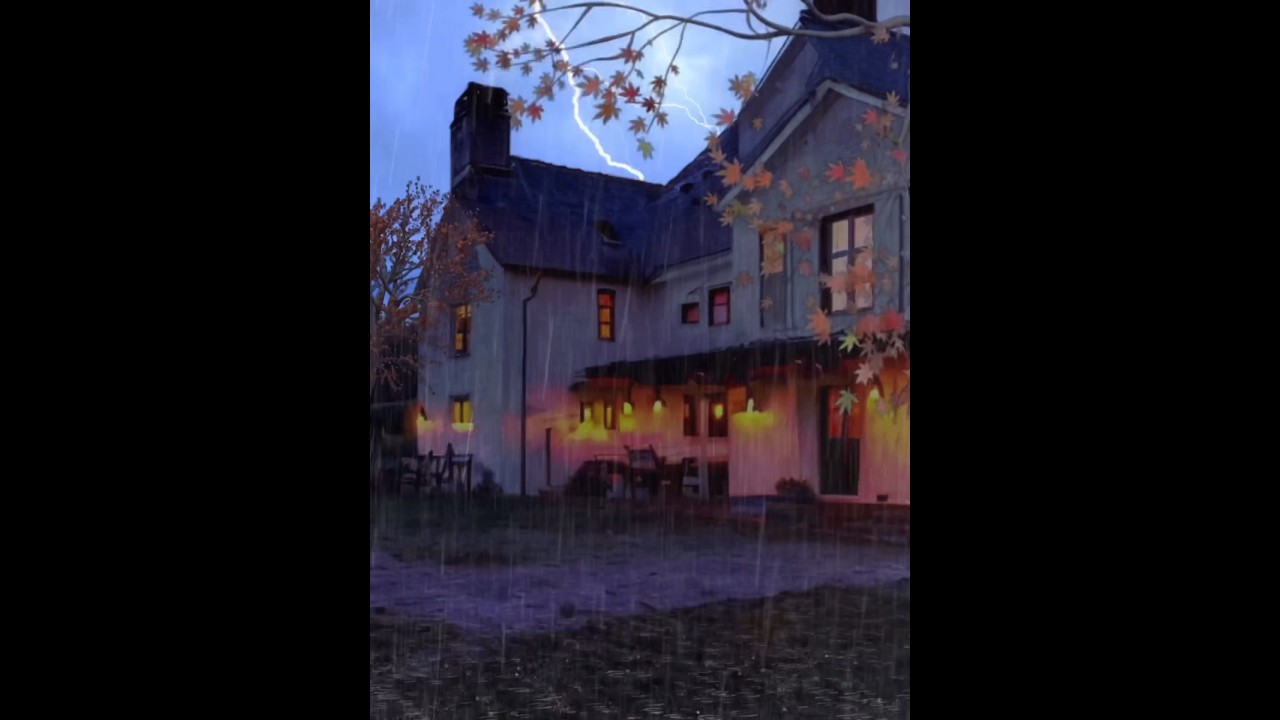 Watch #rainsoundsforsleeping #heavyrain #thunderstorm Rain Sounds For Sleeping. Heavy Rain. Thunderstorm on YouTube