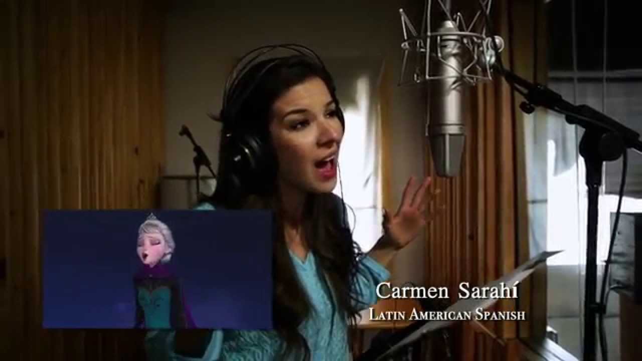 Песня отпусти и забудь на 25 ти языках мира Холодное сердце - YouTube