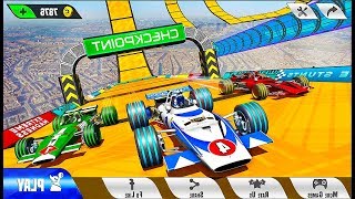 Extreme GT Formula Car Racing Stunts 2020 - Driving a Formula Car on Mega Ramps - Android GamePlay screenshot 3