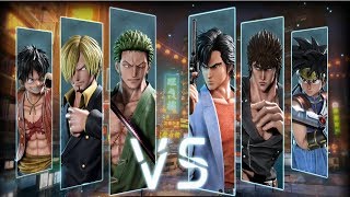 Jump Force - One Piece Vs City Hunter,Hokuto No Ken And Dragon Quest One Piece Against The World