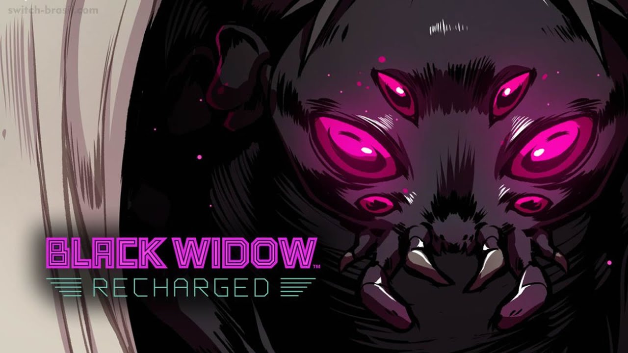 Black widow neon abyss