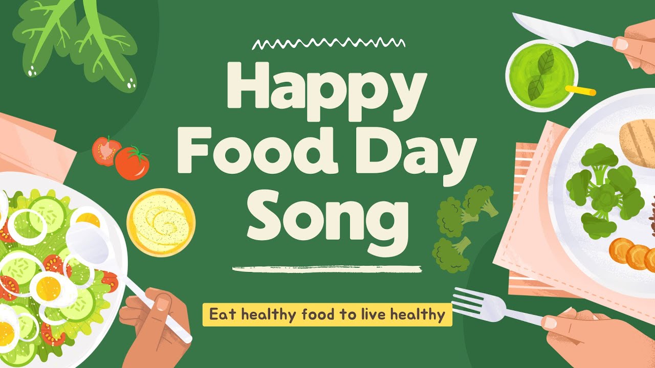 🍎 World Food Day Song for Kids | Healthy Eating & Sharing 🌍