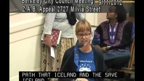 Save Iceland, Vote Jacquelyn McCormick for Mayor