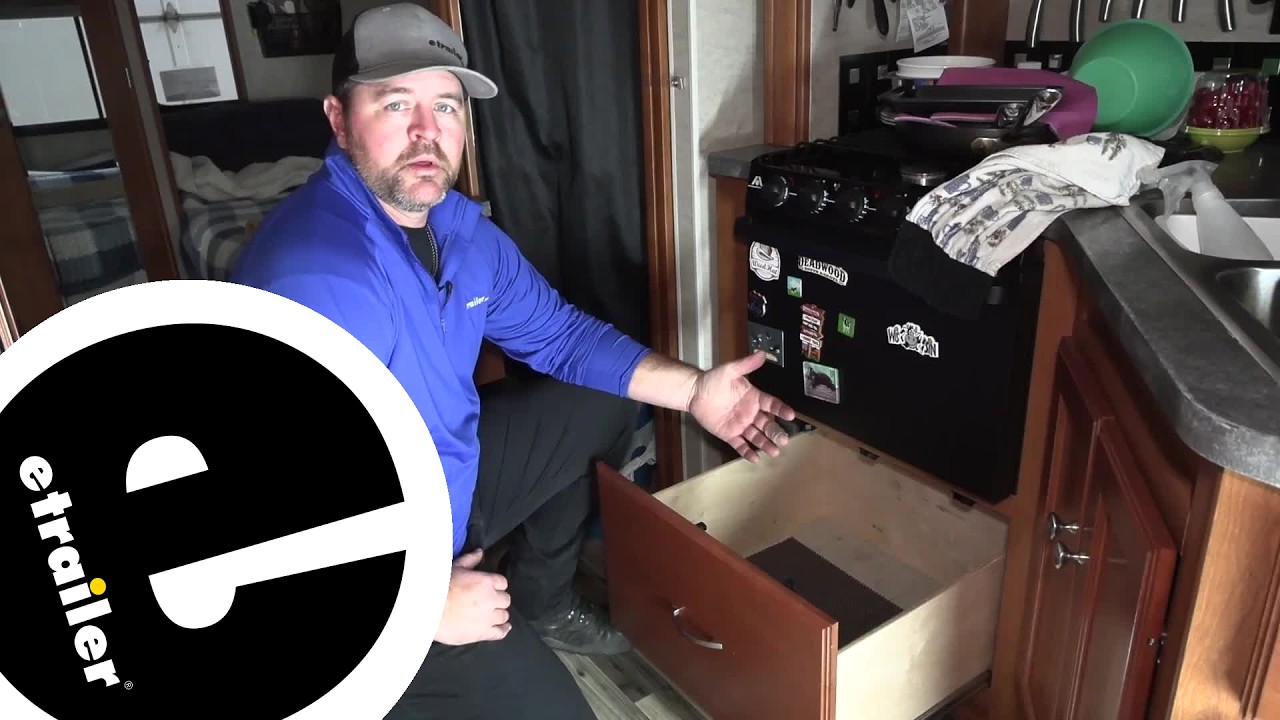 Spring Loaded Rv etrailer | Spring-Loaded RV Cabinet Catch Review - YouTube