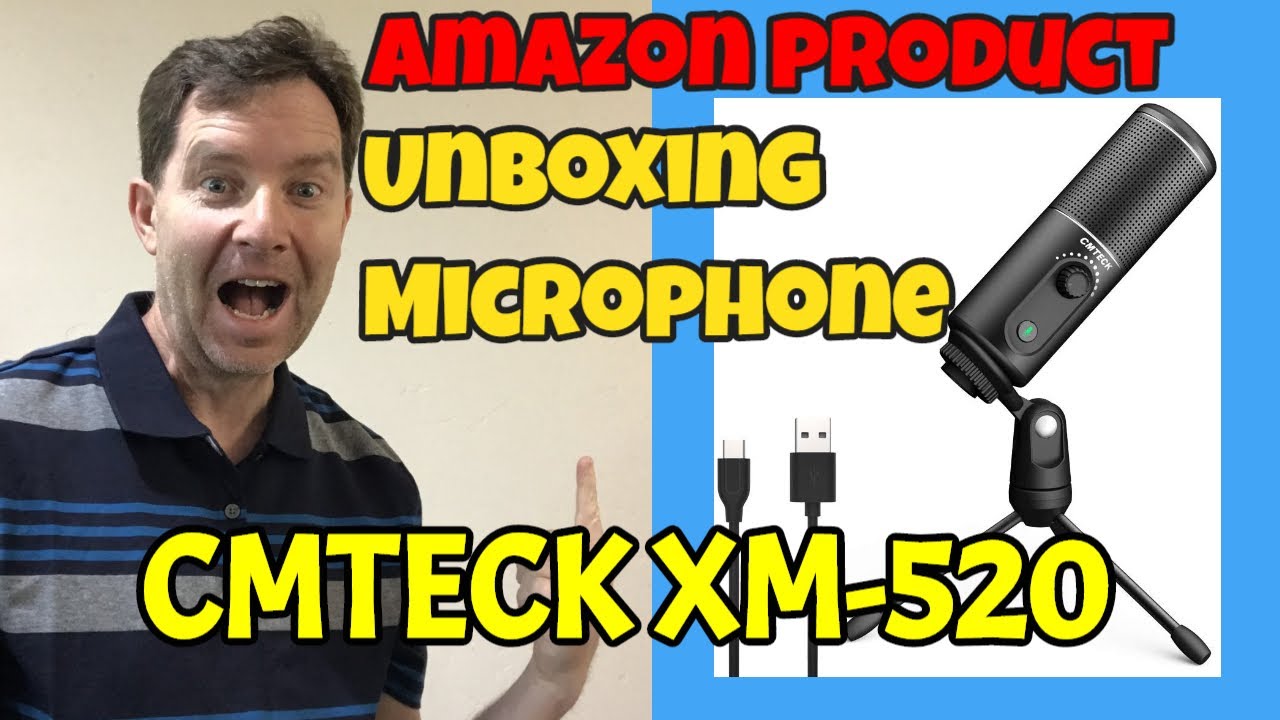 First Look at the CMTECK USB Microphone YouTube