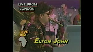 Elton John - I&#39;m Still Standing (ABC - Live Aid 7/13/1985)