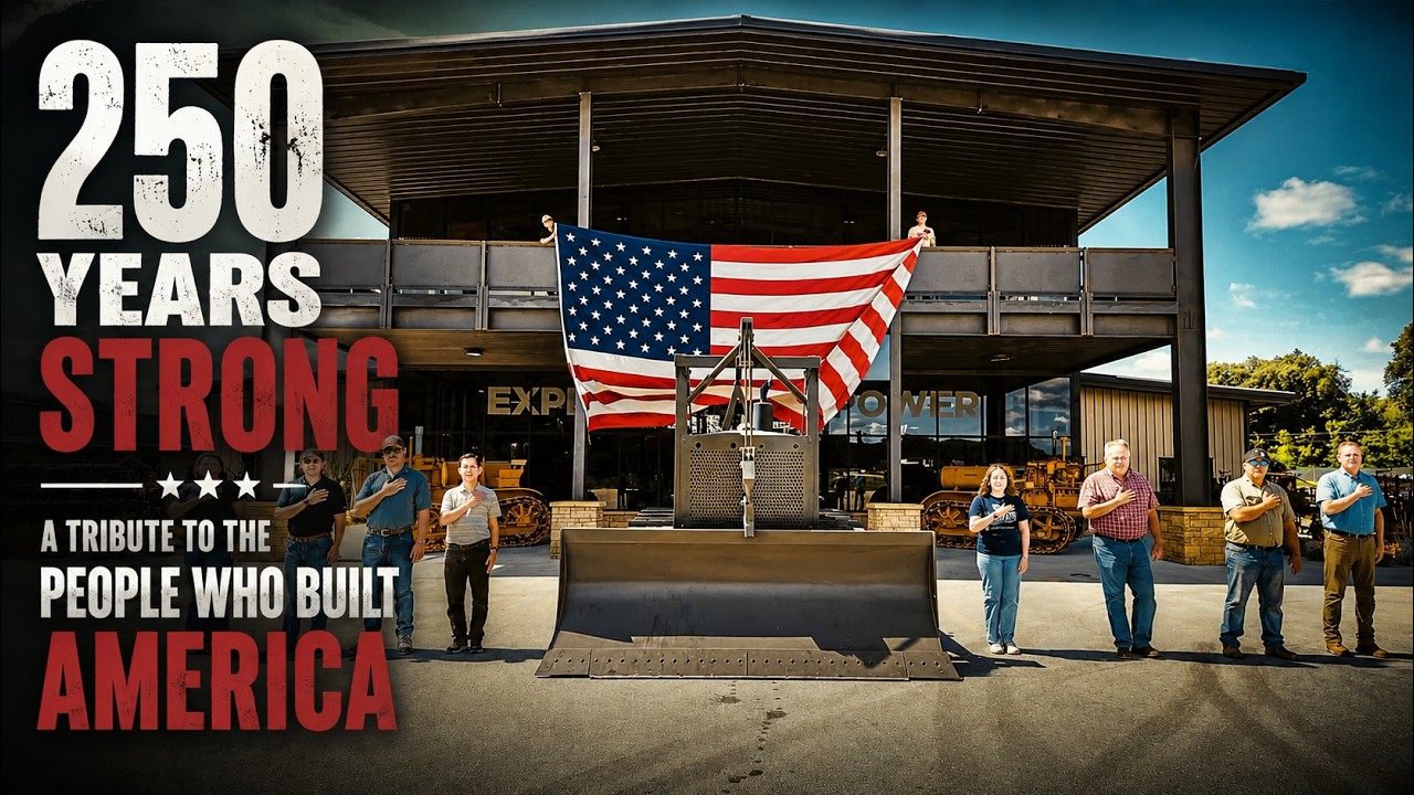 250 Years Strong | A Tribute to the People Who Built America 🇺🇸 | Earthmoving Legacy Center