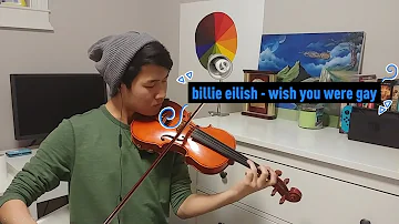 Billie Eilish - wish you were gay (violin cover)