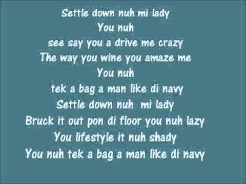 settle lyrics down