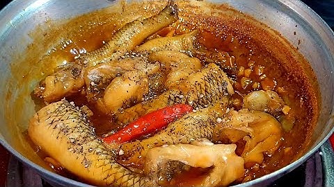 CÁ BỐNG CÁT KHO TIÊU biết được cách này kho cá sánh kẹo thơm ngon chuẩn vị