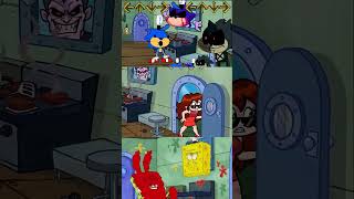 Epic FNF Sonic remix showdown with SpongeBob &amp; Mr. Krabs – Angry Karoling madness! #fnf #sonic #s...