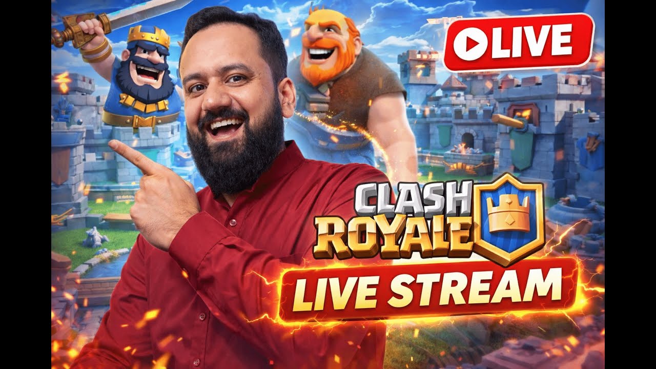 🔴 Clash Royale Live | Road to Legendary Arena!