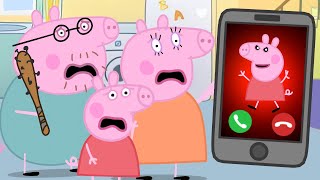 Dont Call Peppa - Peppa Funny Animation