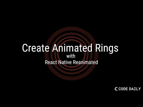 Create Animated Rings with React Native Reanimated