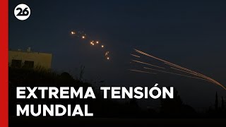 🚨 EXTREMA TENSIÓN MUNDIAL | Irán lanza decenas de drones contra Israel