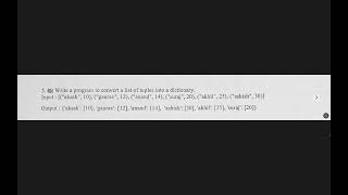 Write a python program to convert a list of tuples into a dictionary.