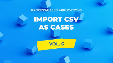Import CSV as cases