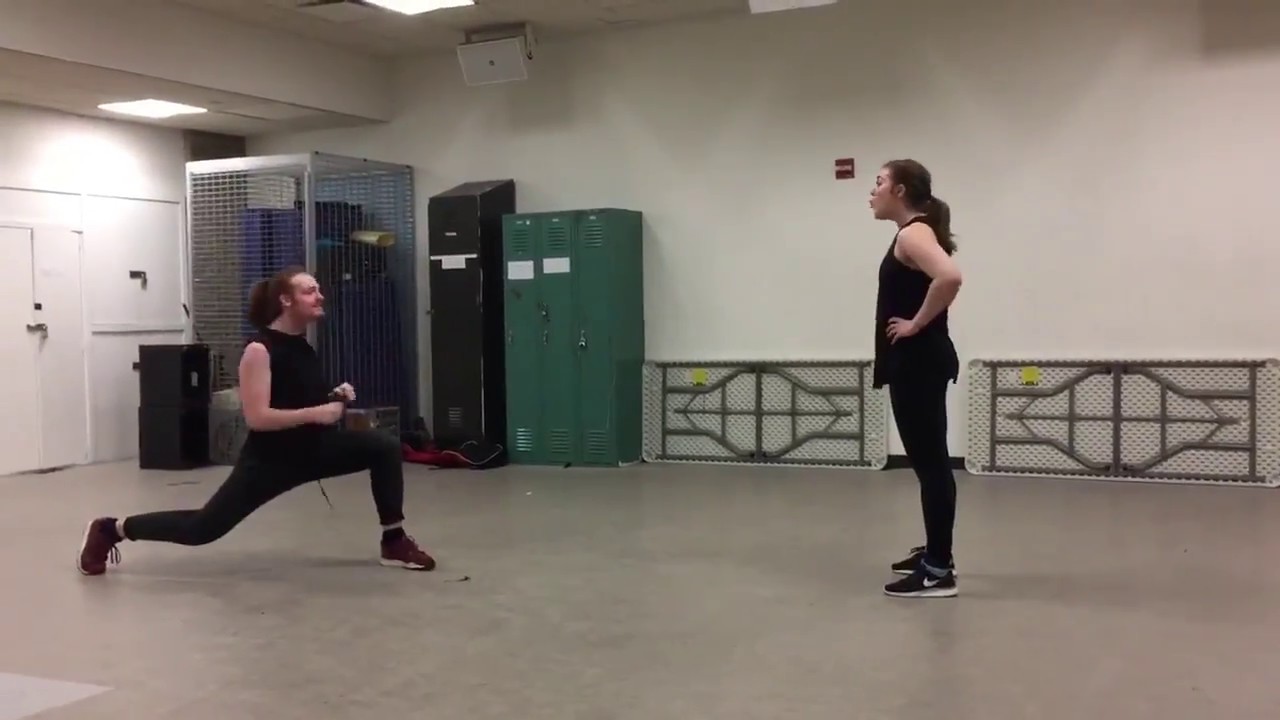 Mary Kathryn Alford, Unarmed Stage Combat