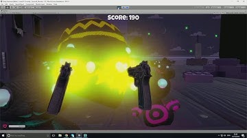 Leap Motion Controller Dual Weapons VS Stuffed Rabbits and Elephants