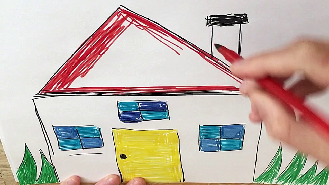 HOW TO DRAW A HOUSE