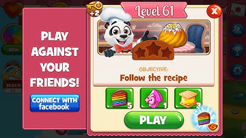 Cookie Jam Level 61 HD 1080p