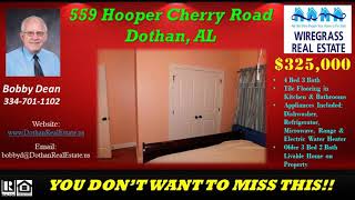Lovely Dothan AL 4 bed 3 bath one story house for sale 36301