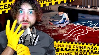 TENHO DE LIMPAR A CENA DO CRIME ANTES DA POLÍCIA CHEGAR - Crime Scene Cleaner Simulator