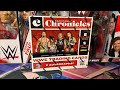 Wwe panini chronicles 2023 hobby box opening