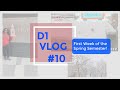 D1 Vlog #10: First Week of the Spring Semester!