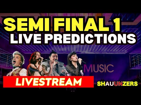 SEMI FINAL 1 LIVE PREDICTIONS | Eurovision Song Contest 2024 | SHAUUNZERS