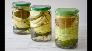 Маринованные кабачки «Пальчики оближешь» Маринованные кабачки «Пальчики оближешь»