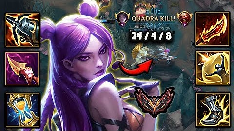 Kaisa vs Zeri ADC ( QUADRAKILL ) - Korea Grandmaster ✅